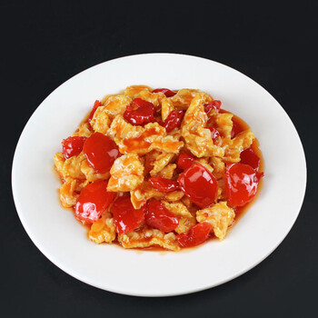 仿真菜品食品模型假菜炒菜模型中餐食物红烧肉麻婆豆腐假样定制 番茄