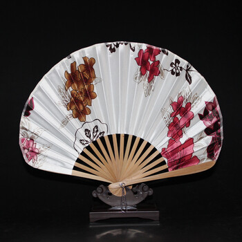 扇子女扇折扇工艺扇真丝扇贝壳扇中国风特色出国小礼品送老外 秋实