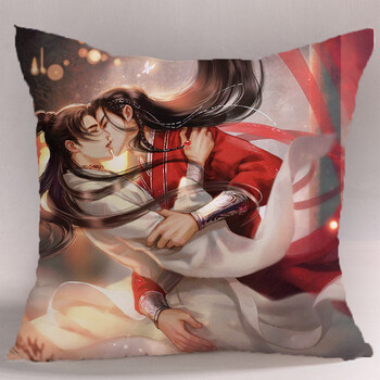 【京东好店】【闪电发货】墨香铜臭周边抱枕谢怜花城照片来图双面抱枕