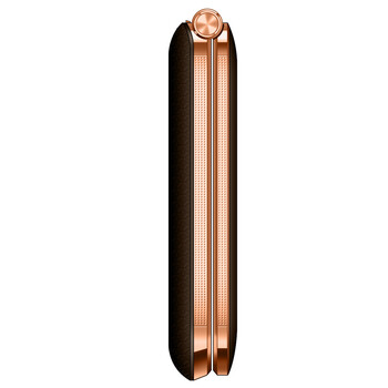 海尔（Haier）HG-A310 移动/联通2G 双卡双待 翻盖老人手机 备用机 咖啡色