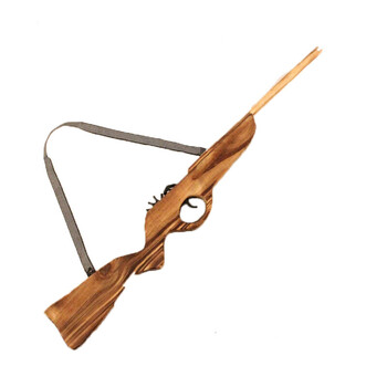木枪橡皮筋枪木制枪道具枪怀旧木制步枪怀旧感统玩具步枪 17号步枪[15