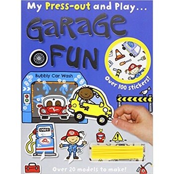My Press Out And Play Garage Fun我的压力和玩车库乐趣英文原版 John A Abbott Stuart Lynch 摘要书评试读 京东图书
