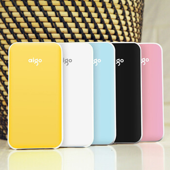 
                                        
                                        aigo爱国者电子出品充电宝TF100超薄小巧便携10000毫安移动电源小鲜肉轻薄聚合物 适用于苹果小米华为粉色                