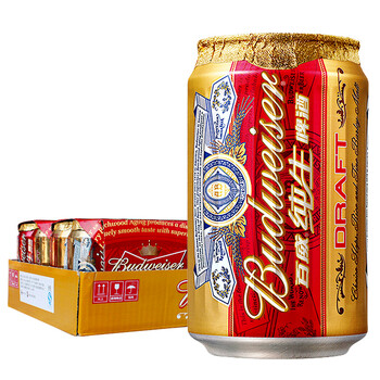 百威纯生啤酒 129元24听速抢!-酒好喝