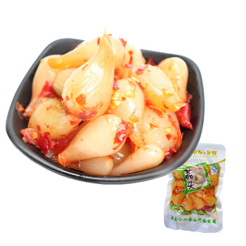 腌藠头 咸菜泡藠头调料下饭菜泡荞头 100g*10袋