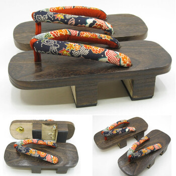 二齿男女日本日式木屐cosplay木拖鞋木屐鞋人字拖情侣厚底 高5.