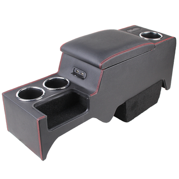 迪彦适用于江淮瑞风扶手箱瑞风7座祥和穿梭版商务车储物改装黑色红线