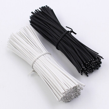 惠维20cm包塑铁丝 电线铁芯扎丝扎线捆绑带 电镀锌捆扎带捆线1000根装