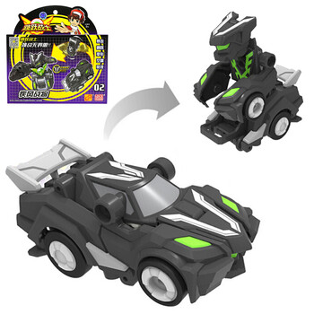 千丈跃小子魔幻车神3 烈火骑士啸炎龙套装跳跃小子 男孩玩具 疾风战将