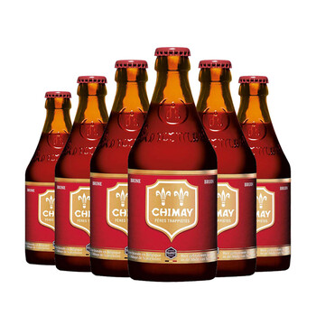 比利时进口啤酒 智美chimay 精酿啤酒组合装 智美红帽