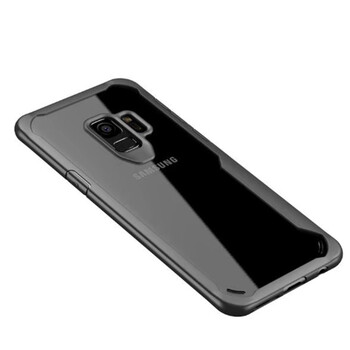 手机壳防摔防刮透明保护套男女酷款适用于三星s9/s9plus s9灰色透明壳
