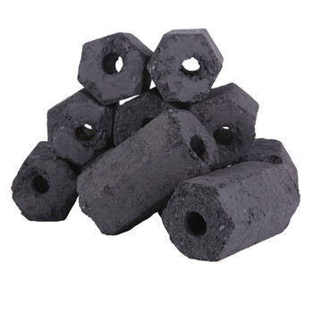 汉馨堂 烧烤碳 户外便携5斤机制木炭家用室内取暖竹炭无烟空心易燃烧