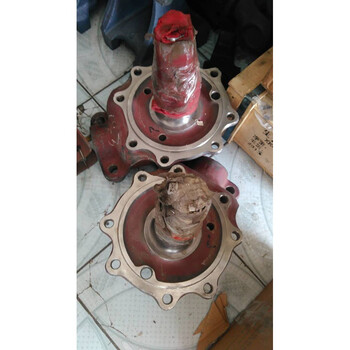 维诺亚北奔重卡北方奔驰v3原厂前桥羊角轴 葫芦头 前桥配件备件 桥体