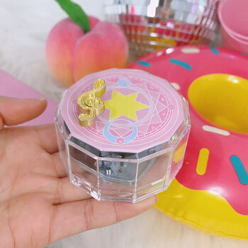 创意少女心学生软妹小樱魔法阵八音盒可爱卡通音符音乐盒生日礼物