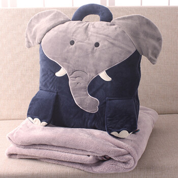 蓝色大象 毯子尺寸110*155cm_ 11折现价103元