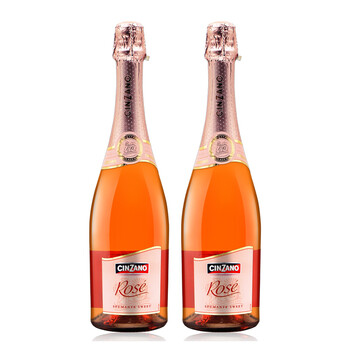 【进口起泡酒】意大利进口仙山露(cin zano)甜味桃红起泡葡萄酒 750ml