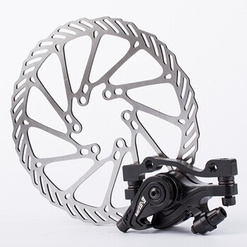 山地自行车机械碟刹器 公路车折叠车线碟夹器碟片 后碟刹器 碟盘
