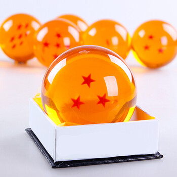 宅神七龙珠球 孙悟空 神龙全套水晶球模型手办公仔摆件玩具动漫周边