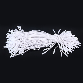 2017新品吊牌绳棉线吊粒吊绳通用服装吊牌挂绳头衣服标签绳 蜡绳黑色