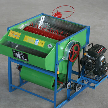 苏之卉 机动脱粒机稻麦脱粒机打谷机水稻脱粒机自动装袋清选 70型含