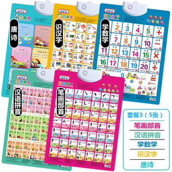 表26个英文有声挂图发音拼音声母韵母