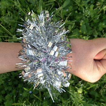 手指花舞蹈手花啦啦队演出广场舞儿童新品一对表演跳舞手花手环 龙珠