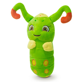 贝克蜜雪 会说话发光花千骨糖宝公仔毛绒玩具萌宠毛毛虫抱枕布娃娃