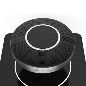 声物（SOOALL）SL-S11BTD 1.1声道 磁悬浮智能音箱 便携式无线蓝牙音箱 赫尔曼1号（黑色）