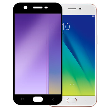 oppoa57全屏覆盖钢化膜/全屏抗蓝光手机贴膜防指纹 使用于a57/a57t