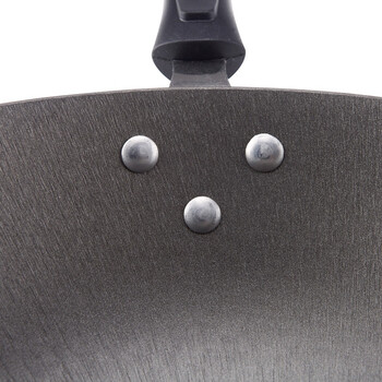 爱斯祺（AISIQI） 32cm平底通用精铸郎铸铁炒锅ASQ-J32F（明火、电磁炉通用）