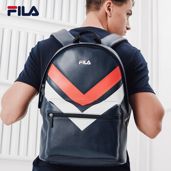 fila(斐乐)2018 w系列男双肩包夏季新款男款背包运动