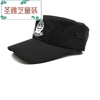 新款儿童摄影小军装黑猫警长衣服小警察制服男女小特警舞台表演服 小