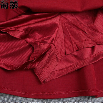 葡素  2015秋季新款小香风两件套连衣裙女装长袖修身时尚短裙套装休闲 6213 酒红色 S