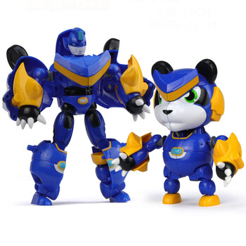 猪猪侠玩具之超星萌宠阿五超星锁五灵锁铁拳虎