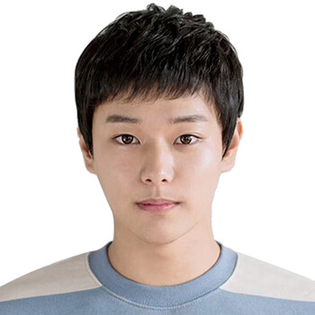 瑞妹儿(rmr) 青年男款真人发丝真短发前卫自然逼真假发套男式短款假发