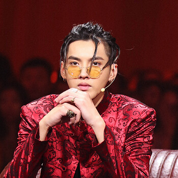 圆形复古中国有嘻哈吴亦凡同款眼镜墨镜潮男士网红太子镜太阳镜女 金