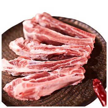 猪状元 黑毛猪猪肋排条 500g/袋_ 8折现价63元