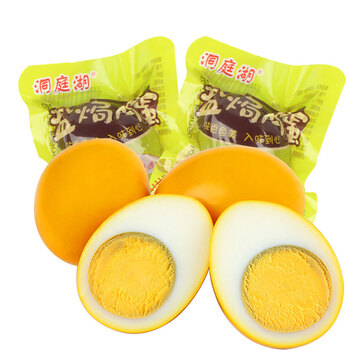 洞庭湖 鸟王 盐焗鸡蛋 真空装 20枚 460g