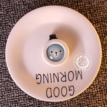 日本创意卡通驱蚊扣驱蚊纽扣防蚊扣婴幼儿童成人户外通用防蚊手环 蓝