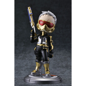 overwatch 守望先锋 士兵 76号 突击英雄 q版盒装 金色