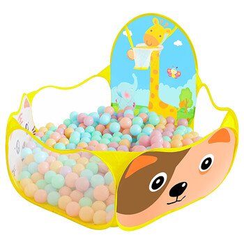 儿童海洋球池卡通投篮球池宝宝室内游戏池海洋球波波池小孩玩具屋 1.