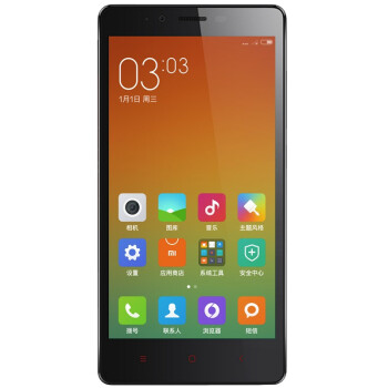 小米（MI）红米NOTE 4G 双卡双待手机 白色 标准版 移动4G(8GB ROM) 标配