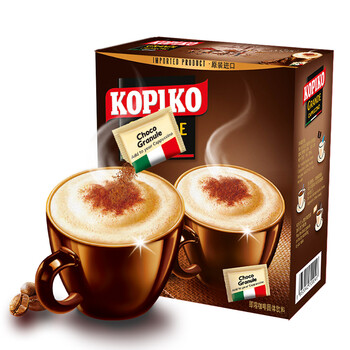 印尼进口可比可kopiko豪享卡布奇诺咖啡5包15125g三合一速溶咖啡饮料