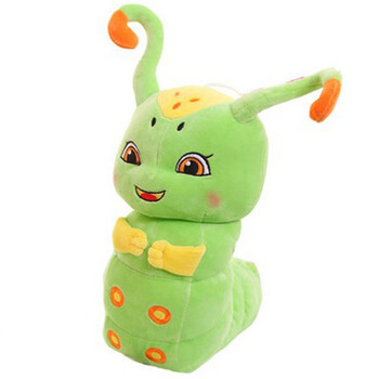 天舒 糖宝毛绒玩具公仔萌灵虫玩偶七夕礼物花女生千玩偶毛毛虫骨布