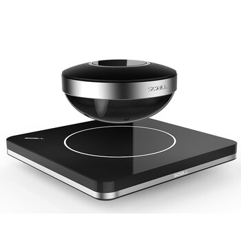 声物（SOOALL）SL-S11BTD 1.1声道 磁悬浮智能音箱 便携式无线蓝牙音箱 赫尔曼1号（黑色）