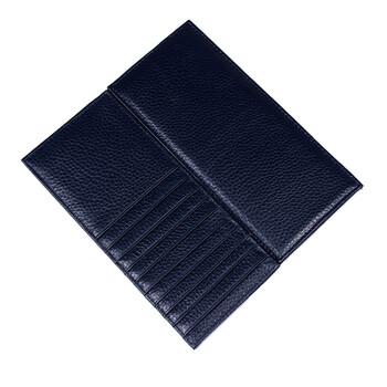 超薄 多卡位信用卡包 男士卡片包卡夹大容量银行卡套 宝蓝色