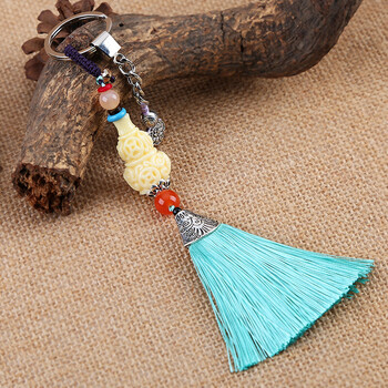 创意个性小车汽车轿车手编钥匙扣绳挂件装饰品内饰吊坠民族风男士