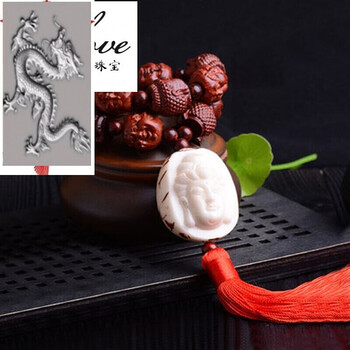 润脂珠宝阿弥陀佛手串双圈手链男女款佛珠