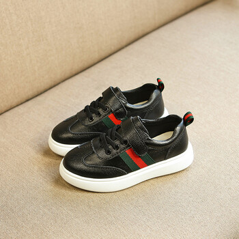 小孩板鞋男童2018春季新款韩版运动鞋潮儿童防滑休闲鞋学生小白鞋