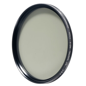C&C 可调ND2-400减光镜 77mm中灰密度镜 风光摄影 镀膜玻璃材质 单反滤镜 延长曝光时间